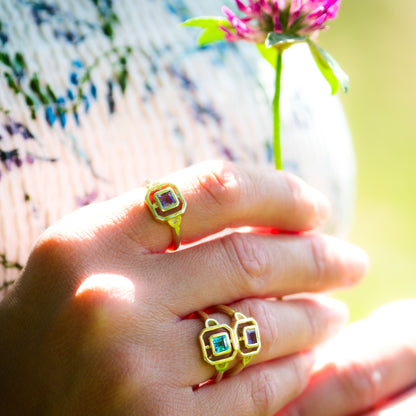 Eclettica Ring - Amethyst (ready to ship)