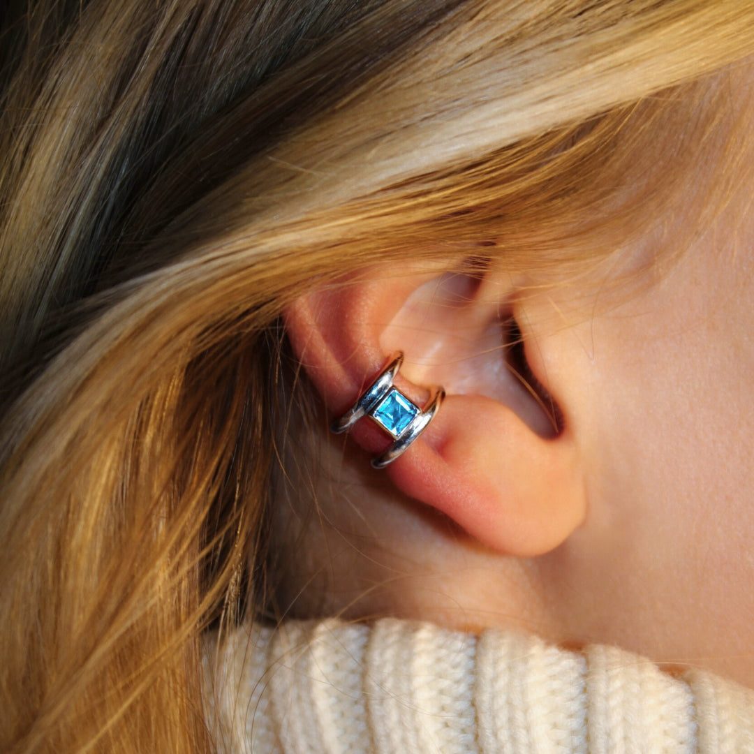 Earcuff Libelle - argento