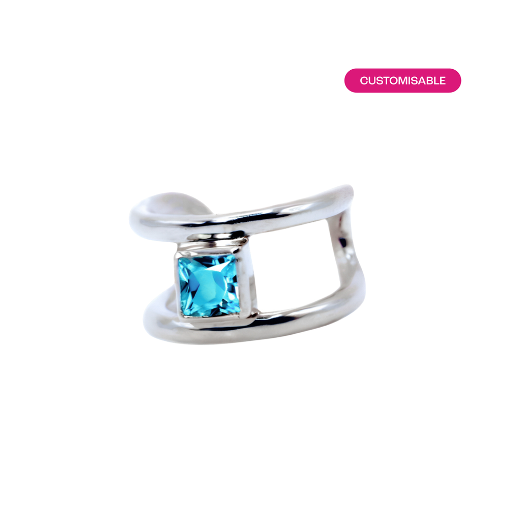 Earcuff Libelle - argento