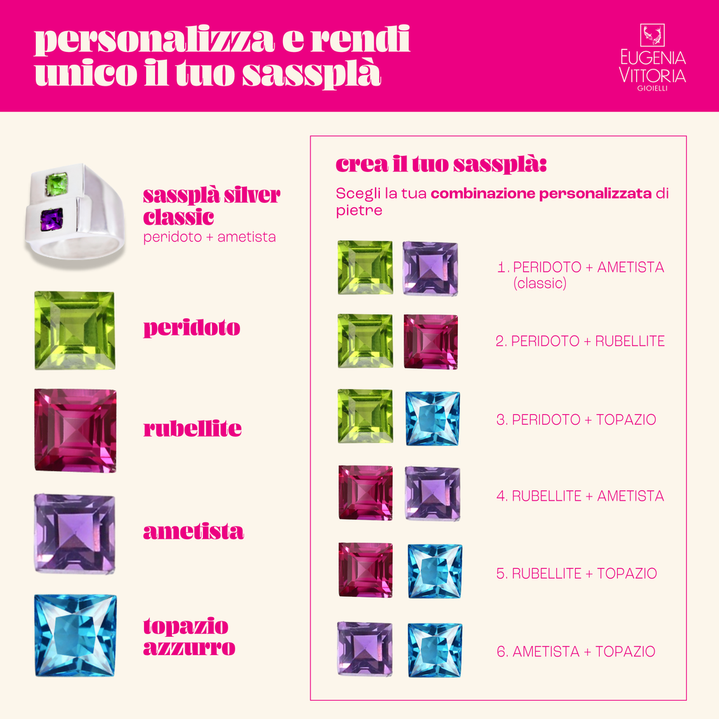 Anello Sassplà - argento