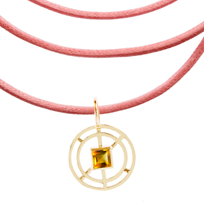 Costanza Necklace - Citrine