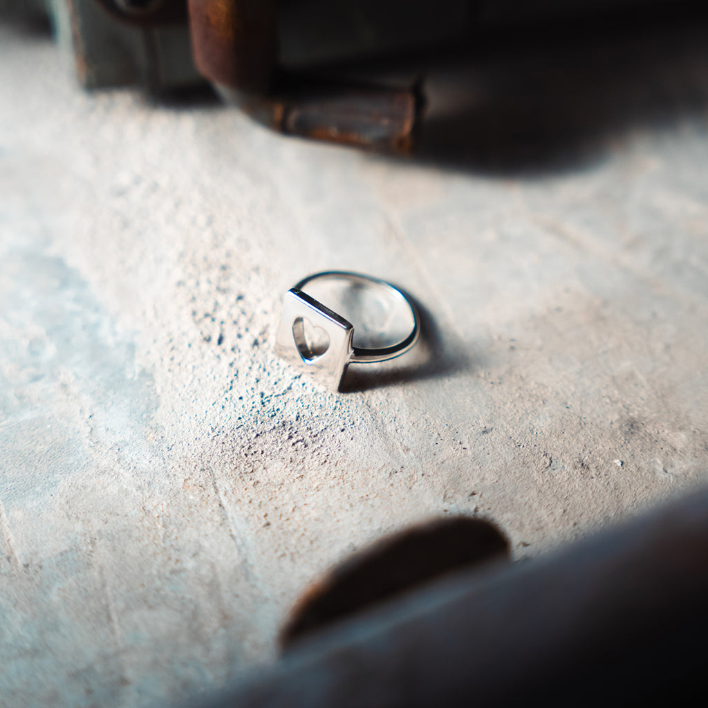 Anello Love Tag - argento