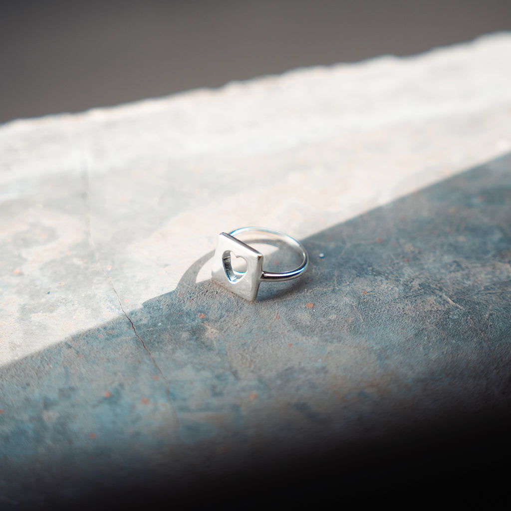 Anello Love Tag - argento