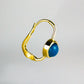 Armonica Earring - Blue Agate