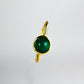 Armonica Earring - Green Agate