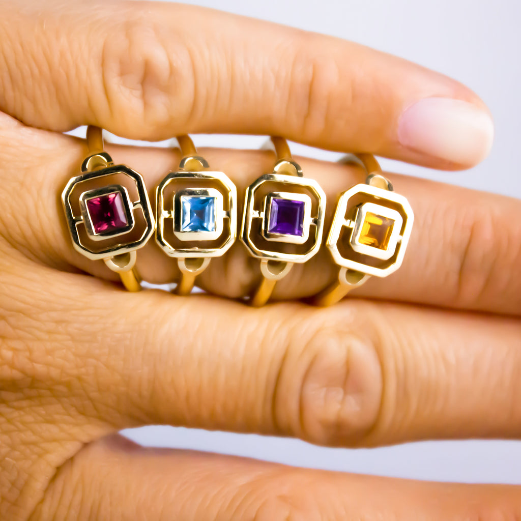 Eclettica Ring - Citrine